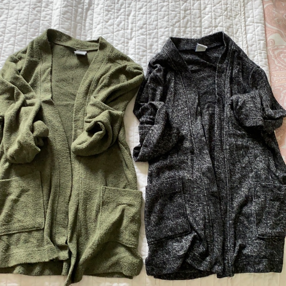 2pk toddler girls open cardigans